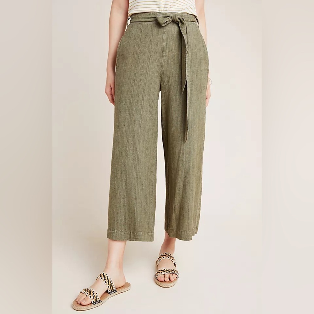 Anthropologie over-dyed cropped pants